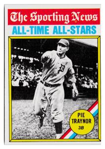 Pie Traynor 1976 Topps #343 Baseball Card