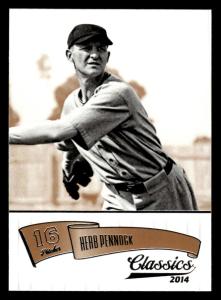 2014 Panini Classics Herb Pennock Yankees Card