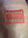 1986 Topps #487 Bret Saberhagen Kansas City Royals