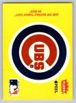 1986 Fleer Chicago Cubs Team Stickers Bill Klem