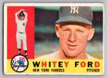 1960 Topps #35 Whitey Ford Yankees Card
