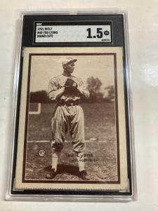 Ted Lyons 1931 W517 Hand Cut Sports Card