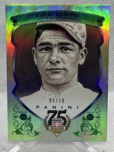 2014 Panini Zack Wheat Emerald /10 Sports Card