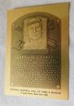 Max Carey Pittsburgh Pirates Metallic Plaque Card