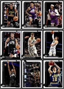 2025-26 Topps Utah Jazz Basketball Team Set