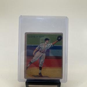 1935 Lloyd Waner Diamond Stars Trading Card
