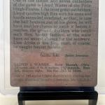 1935 Lloyd Waner Diamond Stars Trading Card