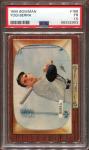 1955 Yogi Berra Bowman #168 Yankees Card
