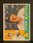 1960 Topps Stan Musial HOF Cardinals Card