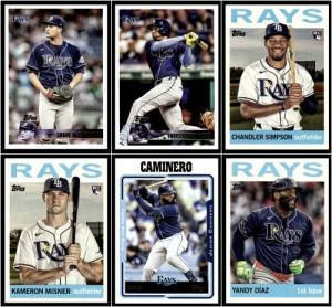 2025 Topps Archives Tampa Bay Rays Team Set