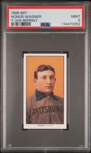1995 Honus Wagner T-206 Reprint PSA 9