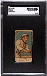 1921 W551 Ty Cobb SGC Authentic Card