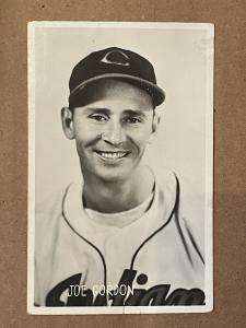 Cleveland Indians Joe Gordon Team Postcard