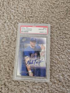 2001 Mark Teixeira Auto PSA 10 Rookie Card