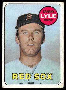 1969 Topps Sparky Lyle Rookie Card #311