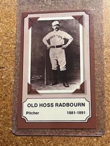 1974 Fleer R.G. Laughlin Baseball #5 Radbourn