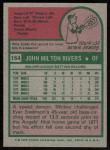 1975 Topps Mickey Rivers #164 Baseball Card