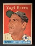1958 Topps Yogi Berra #370 Baseball Card