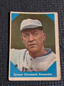 1960 Fleer Grover Cleveland Alexander Baseball Card #5