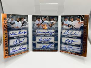 2025 Leaf Bronx Book Autos Set with Stars