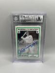 Joe DiMaggio Signed 1982 Baseball Greats Card
