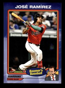 2024 Topps Chris Berman Jose Ramirez #76 Card