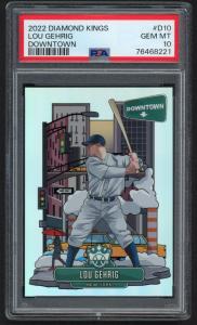Lou Gehrig 2022 Panini Diamond Kings Card