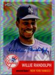 2022 Topps Chrome Willie Randolph Autograph Refractor