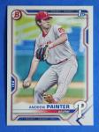Andrew Painter 2021 Bowman Draft Phillies Rookie Card