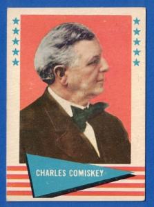 1961 Fleer Charlie Comiskey Baseball Card #18