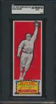 1951 Topps Connie Mack Baseball Card SGC Authentic