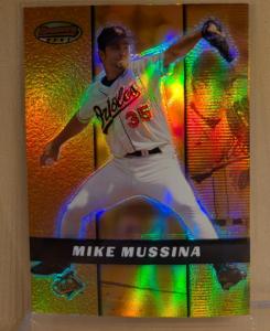 2000 Bowman's Best Refractor #62 Mike Mussina