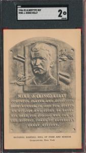 Mike King Kelly 1946-1952 SGC 2 Good HOF Card