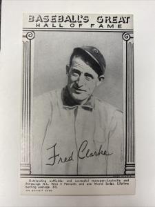 1977 Fred Clarke Hall of Fame Baseball Card