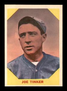 1960 Fleer Joe Tinker Card #40
