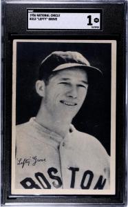 1936 National Chicle Lefty Grove Card SGC 1