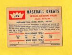 1960 Fleer Ed Walsh #49 Chicago White Sox Card
