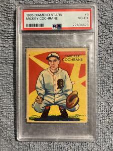 1935 Diamond Stars Mickey Cochrane #9 Card