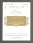 Bernie Williams 2021 Panini Flawless Laundry Tag