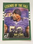 2016 Donruss Ray Lewis Legends Football Card