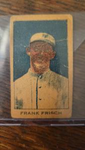 1921-23 Frank Frisch W575-1 Strip Card