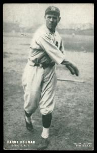 1927 Harry Heilman Baseball W461 Exhibit Card