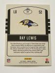 2016 Donruss Ray Lewis Legends Football Card
