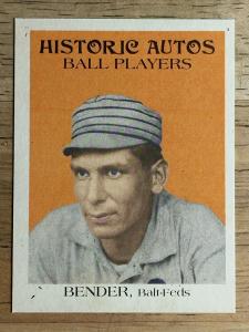 2019 Chief Bender Historic Autographs Orange #5