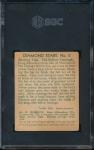 Al Simmons 1934-1936 Diamond Stars Card SGC 2.5
