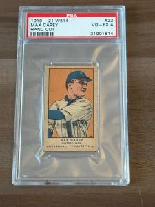 1919-21 W514 Max Carey HOF Pittsburgh Pirates Card