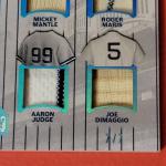 Mickey Mantle #7/7 Jersey Card with Legends