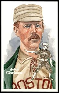 John Clarkson 1980 Hall of Fame Card #91/10000