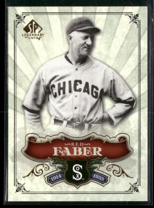 2006 SP Legendary Cuts Red Faber Card