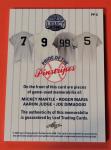 Mickey Mantle #7/7 Jersey Card with Legends